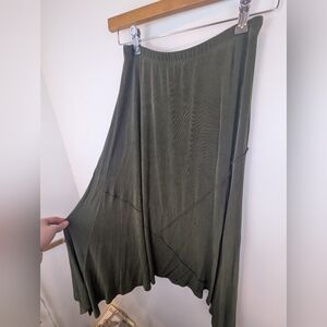 VTG Y2K Picadilly Green Skirt, Sz M